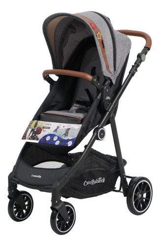 Imagen 5 de 5 de Coche Fénix 4 En 1 Cutebabies C11010303 Gris