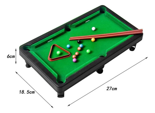 Para Juego De Billar Mini Juego De Mesa De Billar, Juguete