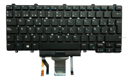 Teclado Para Laptop Dell Latitude E7450. E5450. E5480, E5490