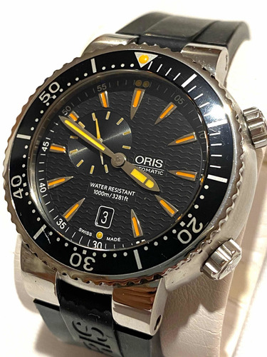 Reloj Oris Small Second, Date Automático Caballero 47mm 7609 (Usado)