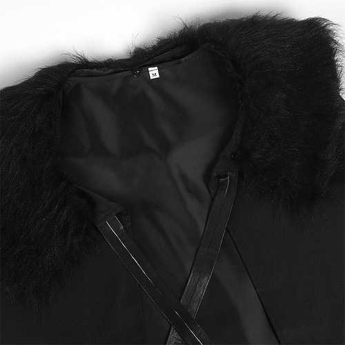 Abrigo Medieval Cloak Larp Viking Renaissance Winter Para Ho