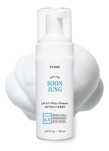 Etude Soonjung Ph 6.5 Whip Cleanser 5.1 Fl. Oz. (5.1fl Oz) 2