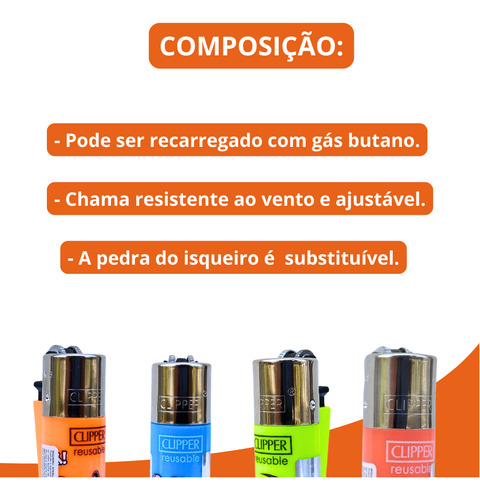Display De Isqueiro Clipper Crazy Farm 2 C/ 24 Un