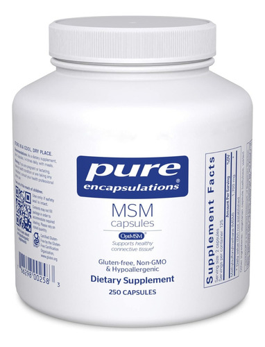 Msm Pure Encapsulations 250 Cápsulas