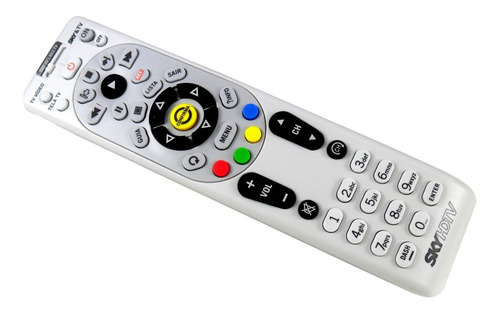 Controle Remoto Sky Hdtv Hd Plus C / Chave Original Semi