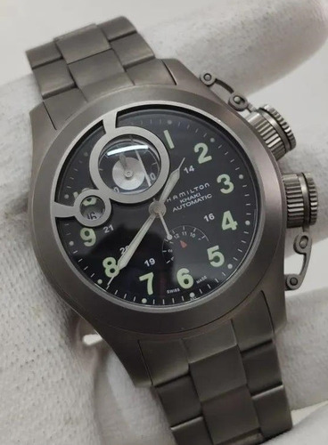 Relógio Hamilton Khaki Navy Frogman - Monopusher - Pouco Uso