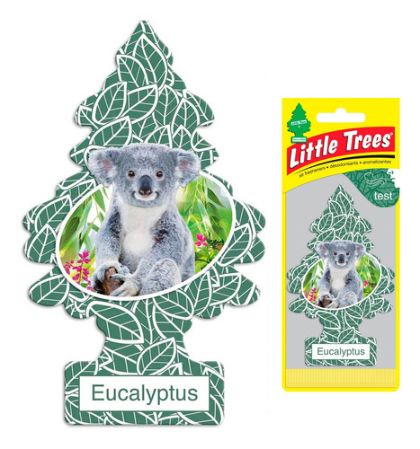 Aromatizante Eucalyptus Automotivo Little Trees Pinheiro