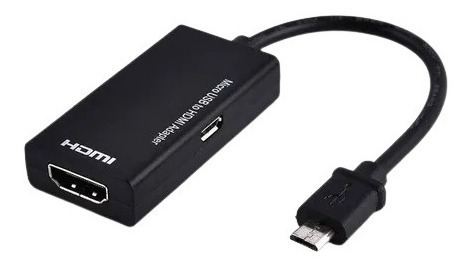 Convertidor - Adaptador Micro Usb A Hdmi Mhl 5 Pines Tv