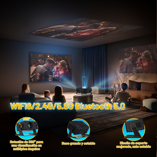 Projector A32c Android 13 20000 Lm 2.8p Lcd 1+8g Hdmi Bt5.0