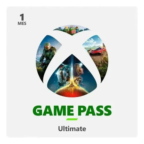Microsoft Tarjeta Xbox Game Pass Ultimate Digital 1 Mes
