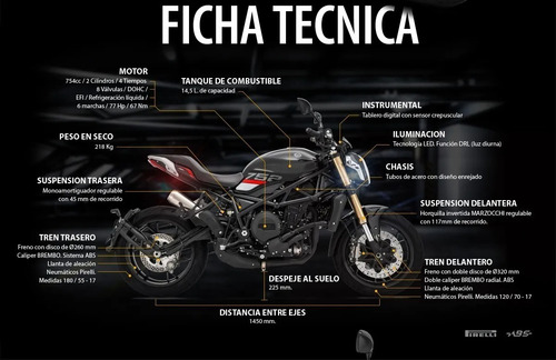 Imagen 14 de 25 de Benelli 752 S New , Sport , Naked Benelli Store Pilar F
