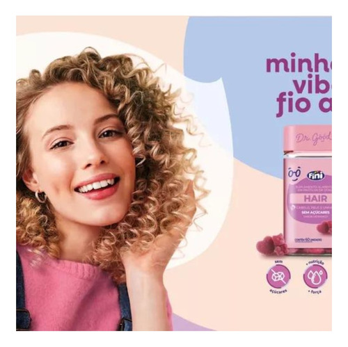 Dr. Good Hair (cabelo, Pele E Unhas) 60 Pastilhas 1 Unidade