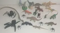 Comprar Lote 23 Animais E Dinossauros Antigos De Borracha Variados