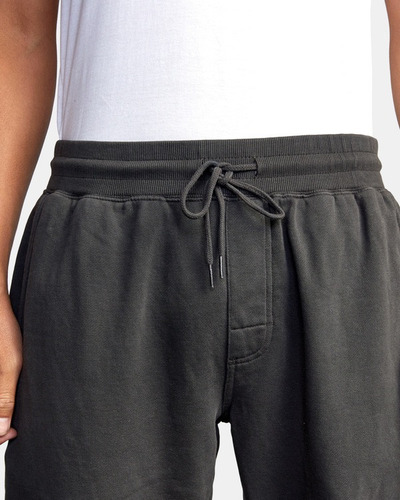 Pants Rvca Hombre Tonally Fleece Il Gris, Talla M, Algodón
