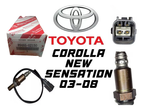 Sensor Oxigeno Lambdas Toyota Corolla New Sensation 03-08