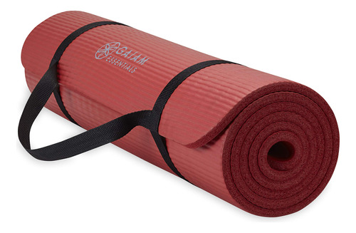 Gaiam Essentials - Tapete De Yoga Grueso Para Fitness Y Ejer