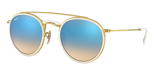 Lentes De Sol Brown Gradient Mirror Blue Ray-ban