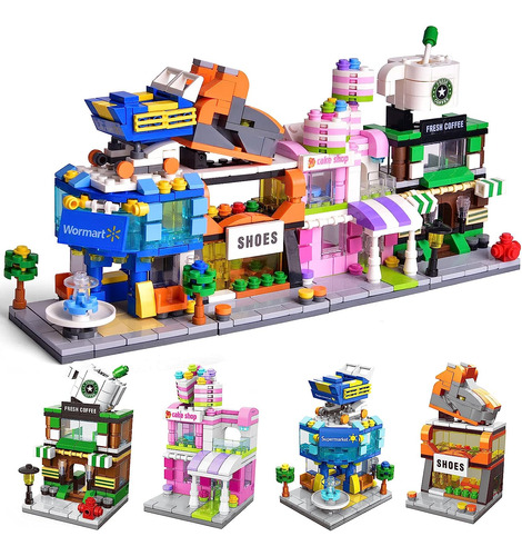 Bloques De Construcción Diseño De Ciudad Lego Compatible