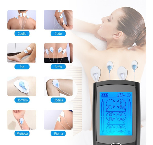 Imagen 5 de 6 de Electroestimulador Usb Masaje En Todo El Cuerpo 24 Funciones