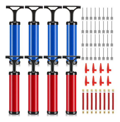 8 Juegos De Bombas De Aire Para Inflables, Bomba De Mano Inf