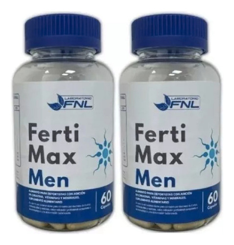 Fertimax Men Pack2x Fertilidad Hombre Masculina Envio Gratis