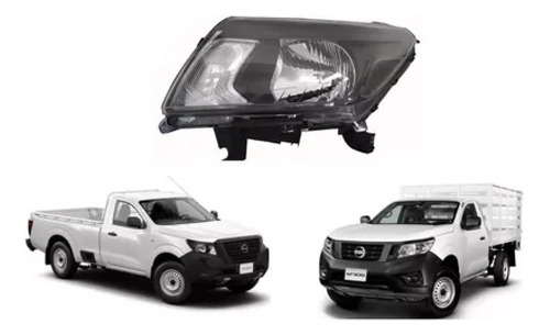 Faro Nissan Np300/ Frontier 2021 2022 2023 Fondo Negro