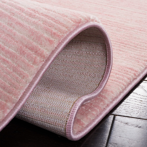 Alfombra Moderna Rosa 1 55 X 2 28 Metros Fácil Cuidado