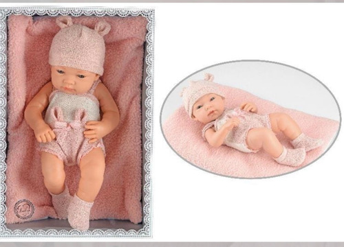 Bebe Reborn Con Almohada Y Almohadon