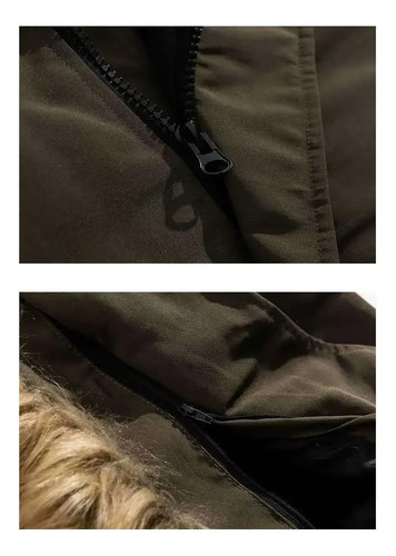 Chaqueta Cálida De Invierno Con Capucha Acolchada De Algodón Para Hombre, Casual, Unisex