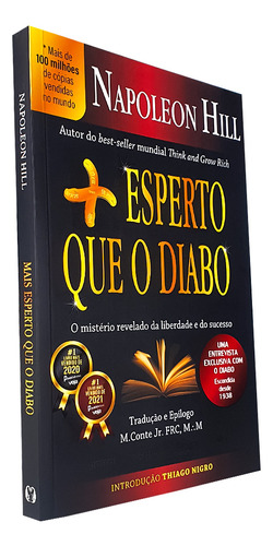 Livro Autoconhecimento Mais Esperto Que O Diabo Napoleon Hill