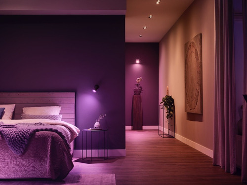 Imagen 6 de 9 de 6 Pack Philips Hue Gu10 White&color Ambience Bt