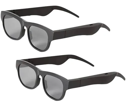 Paquete De 2 Lentes Bluetooth Sound Glasses Cv Directo