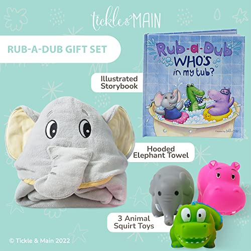 Set De Regalo Rub-a-dub Jgo Baño De 5 Pzas Que Incluye Una T