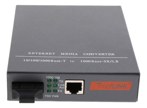 2 Transceptor De Fibra De Modo Gigabit Ethernet Media