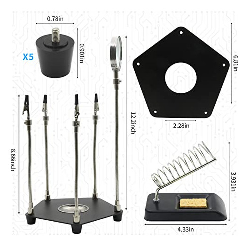 Soporte De Soldadura Kaisiking Para Pcb Con Soporte De