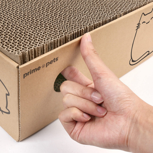 Bloc De Rascar Para Gatos Primepets, Ancho Y Reversible, Paq