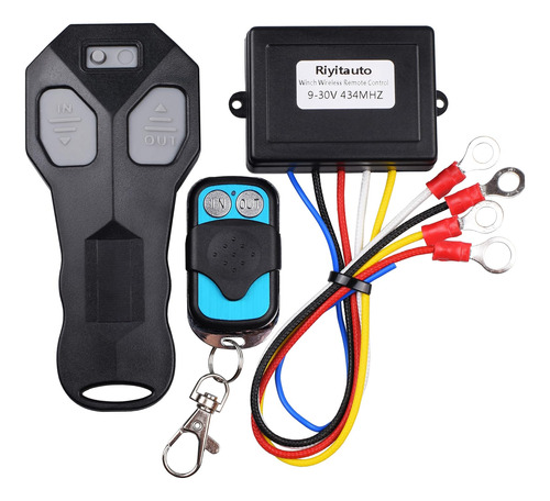 Riyitauto Kit De Control Remoto De Cabrestante Inalambrico D