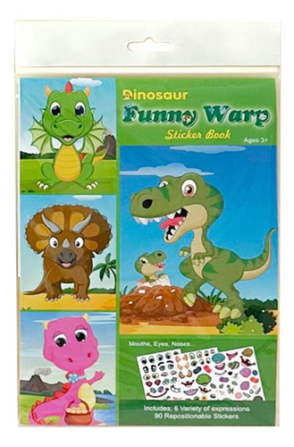 Adhesivo Para Disfrazarse Con Dinosaurios, Autoadhesivo Para