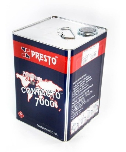 Pegamento Contacto 7000 Presto Uso General 18 Litros