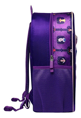 Mochila Unisex Disney 177315 Textil Morado Color Púrpura