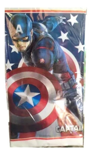 Mantel Capitán América, Fiesta Mesa Rectangular