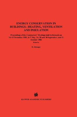 Libro Energy Conservation In Buildings Heating, Ventilati...