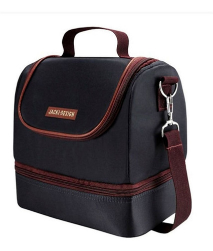 Imagem 3 de 6 de Bolsa Térmica Masculina Trabalho Academia Lancheira Fitness