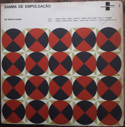 Lp Vinil (vg) Os Empolgados Samba De Empolgação Ed Spot 1965