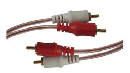 Imagen 3 de 3 de Extension 2 Plugs Rca Por Lado 4.5 Metros Dxr 081-340
