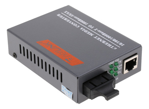 Convertidor Ethernet Transceptor De Fibra Dual Monomodo