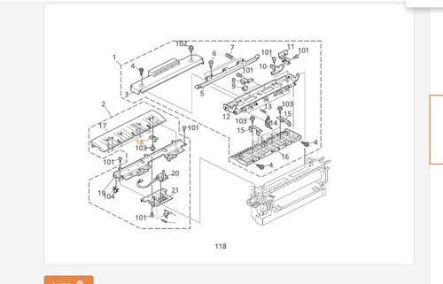 Suporte Inferior C/ Conjunto De Anel Pro 1357 B0704084