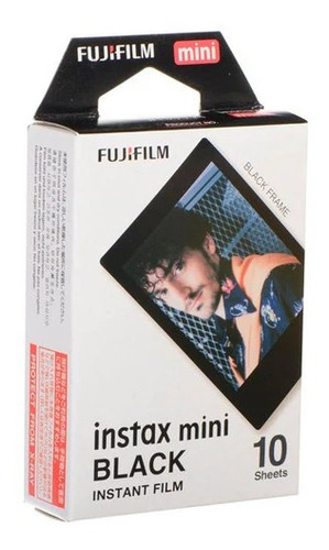 Fujifilm Cartucho Fuji Instax Mini Negro 10 Hojas