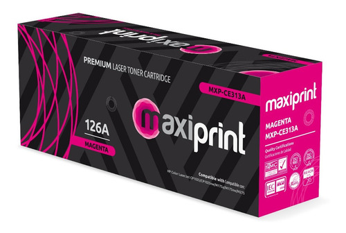 Toner Maxiprint Compatible Hp 126a Magenta (ce313a)