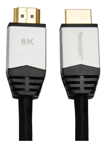 Cable Hdmi De 2 Mts 2.1 8k Con Hdr Y Earc Tecmaster Ps5 Xbox